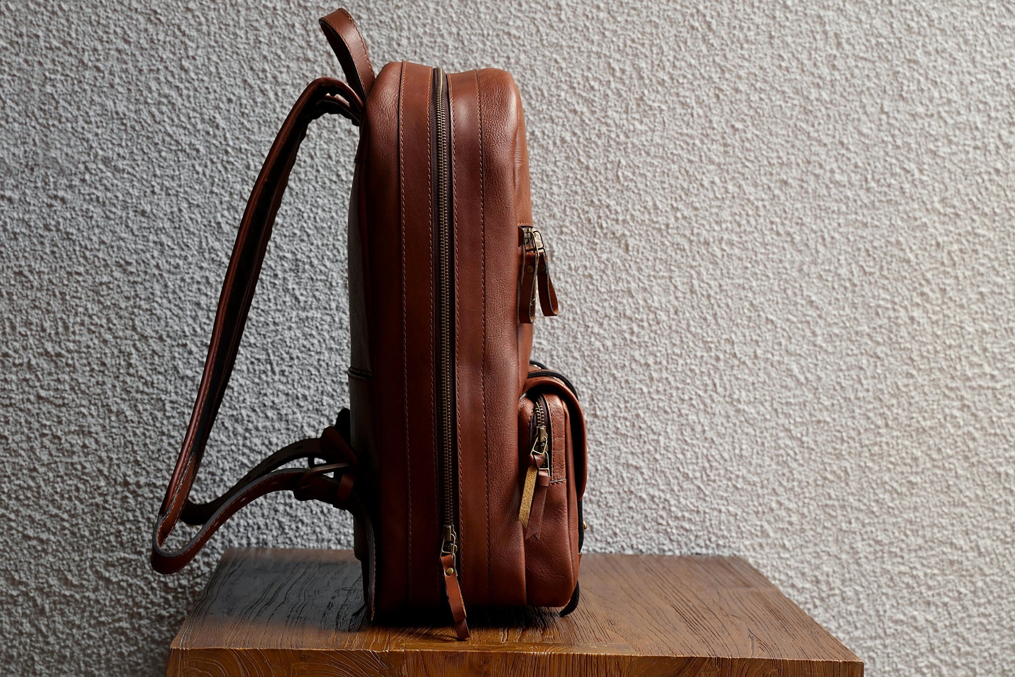 Citypack M | Backpack | Vintage Brown | Monogrammed
