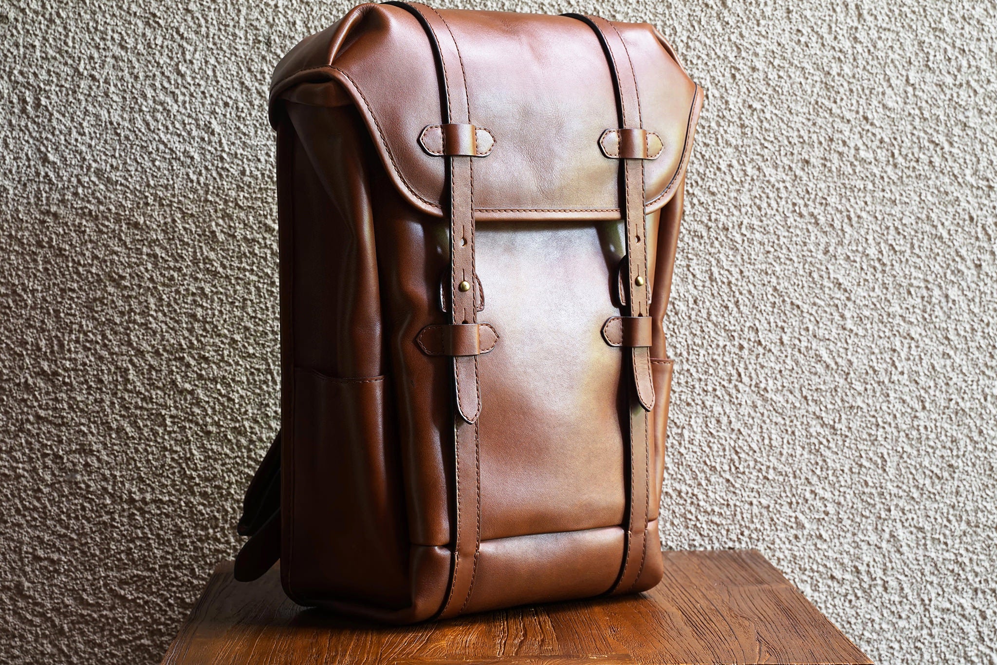 Daypack | Backpack | Vintage Brown | Monogrammed