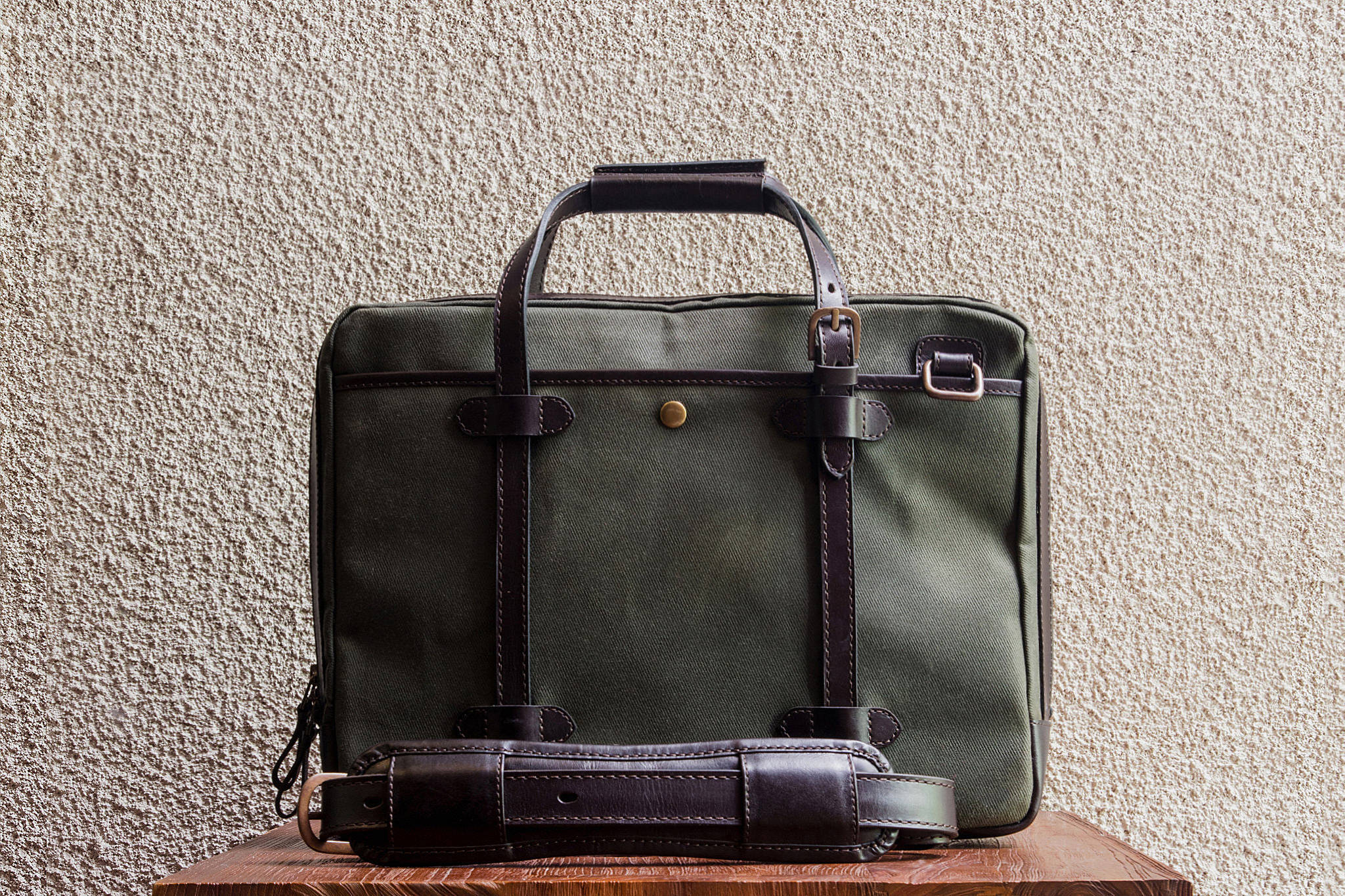 C.O. 15/Olive - Waxed Twill