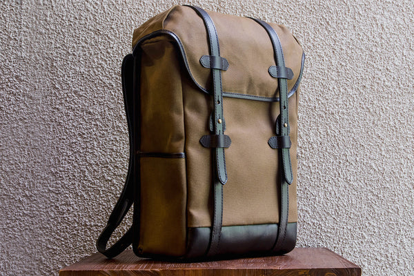 Daypack/Mocca - Waxed Twill