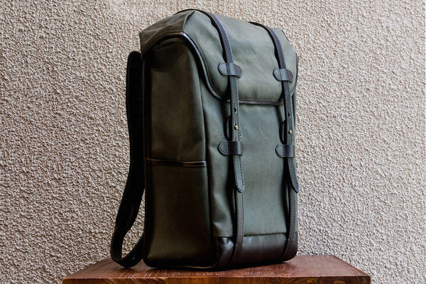 Daypack/Olive - Waxed Twill