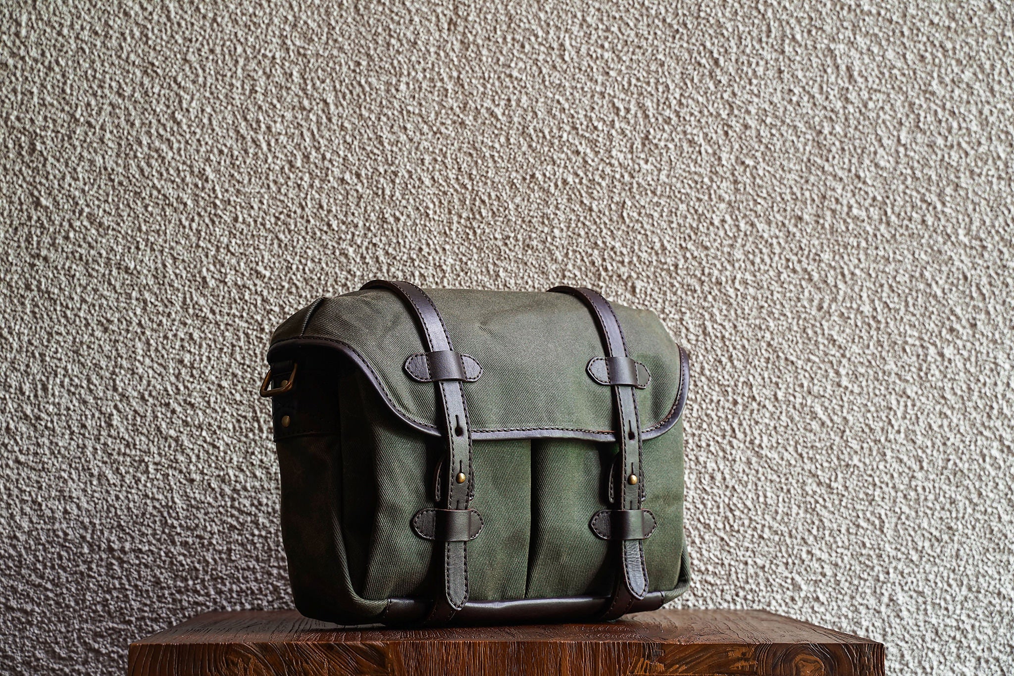 F.C. 11/Olive - Waxed Twill