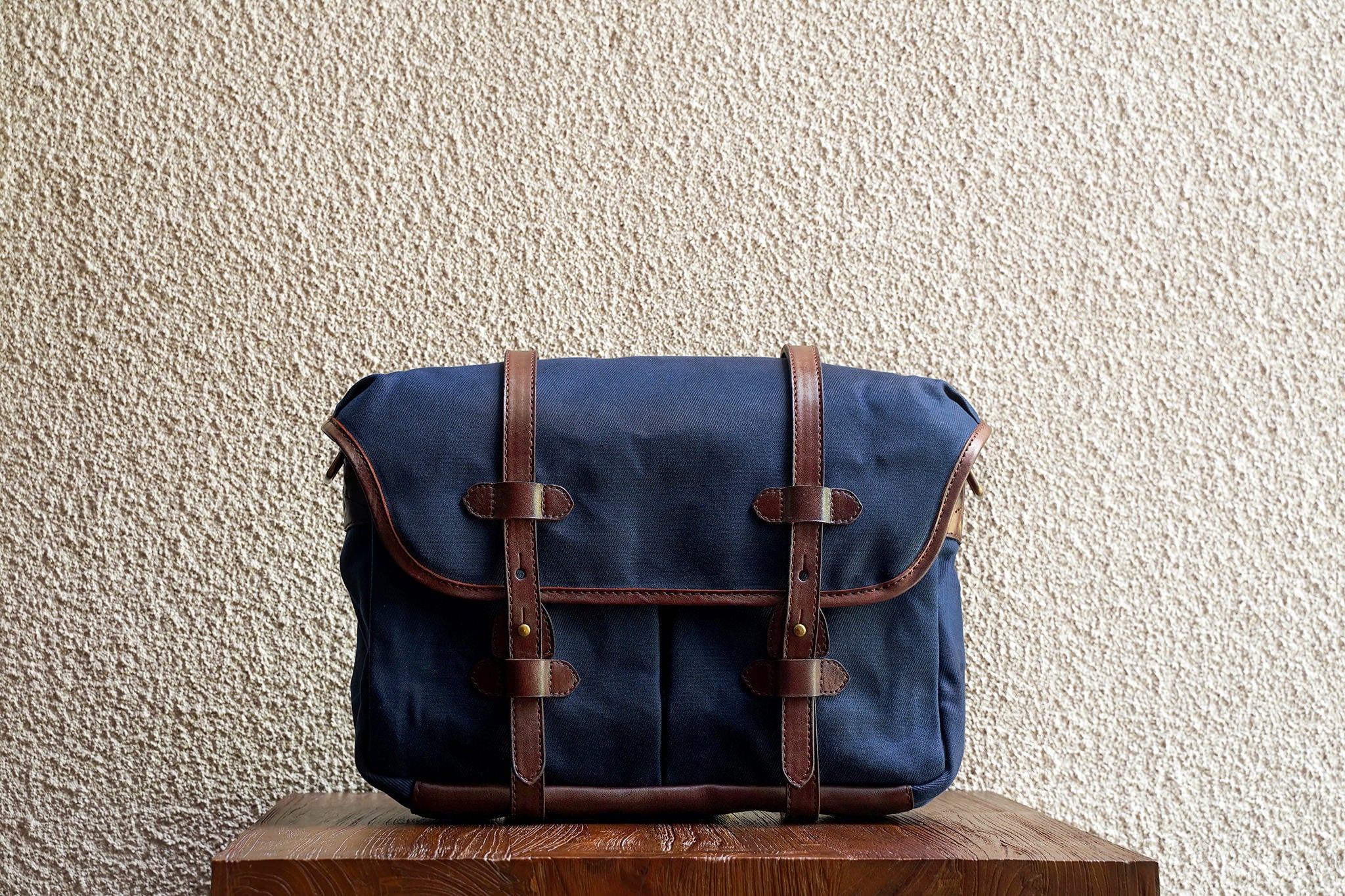 Our bags are made from as few material pieces as possible. Fewer seams makes for a stronger bag.