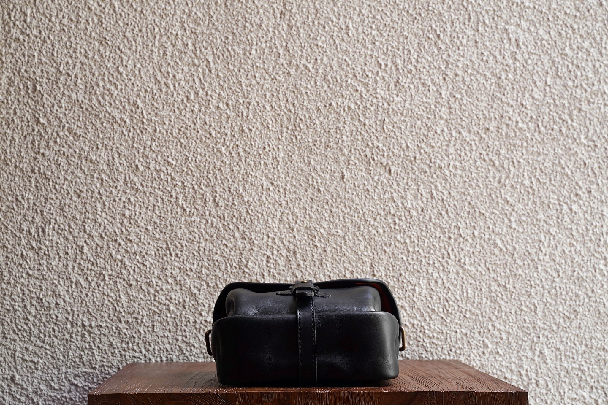 F.C. 7 Leather Messenger Bag Black Bag | | | Cravar Field