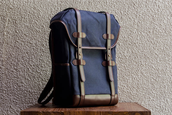 Workpack/Navy - Waxed Twill