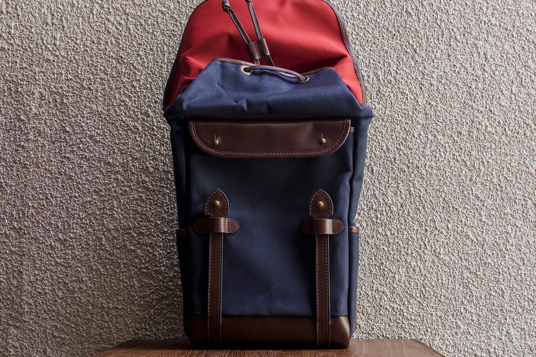 Workpack/Navy - Waxed Twill